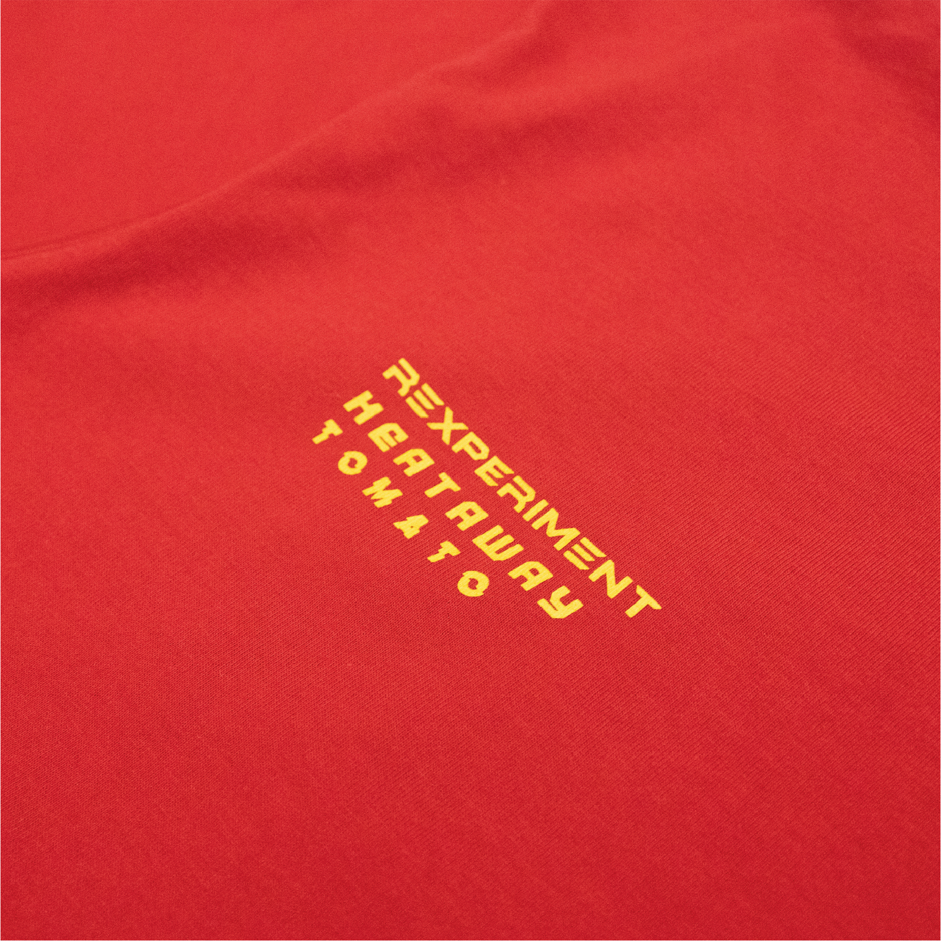 PROSPERITY TIGER - OVERSIZED TEE - RED